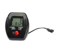 KAHDGSS Monitores de contador de pasos para bicicleta de ejercicio, contador electrónico, rueda abdominal para gimnasio, entrenamiento, equipo de fitness, pantalla LCD, máquina de pasos