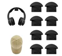 KAHDGSS Multipurpose Adhesive Hooks Heavy Duty ABS Materials Drillless Damage Release Wall Mounting for Home Office Organization No Trace Adhesive Hooks