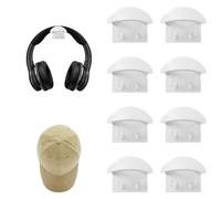 KAHDGSS Multipurpose Adhesive Hooks Heavy Duty ABS Materials Drillless Damage Release Wall Mounting for Home Office Organization No Trace Adhesive Hooks