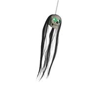 KAHDGSS Ojos Brillantes de Decoración de Espectro de Halloween con Adorno Colgante Hecho a Mano Suministros para Fiestas Iluminar manifestación Colgante