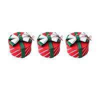 KAHDGSS Paquete De Regalo Vacaciones Estable Bajo Peso Cubierta Sostenible No Tóxica Colgante Pared Artesanía Juego Cubierta Navidad Suspensión Rápida 3 Uds.