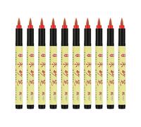 KAHDGSS Pincel líquido taoísta con tintas negras o rojas para dibujar, escribir, caracteres chinos tradicionales, guiones religiosos, pincel taoísta para escribir a mano