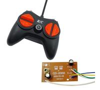 KAHDGSS Placa Controladora Inalámbrica de 4 Canales para Varios Modelos de Autos con Control Remoto Conjunto de Receptor y Transmisor de Circuito de Fácil Instalación