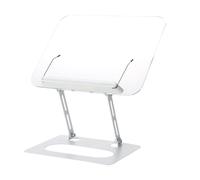 KAHDGSS Portable Foldable Acrylic Holder with 360 Rotating Base Secure for Laptops Reading Laptop Holder