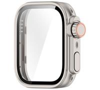 KAHDGSS Protector de pantalla integrado para reloj Fit 4, resistente a los arañazos, a prueba de golpes, carcasa de policarbonato de cobertura completa, carcasa de cristal