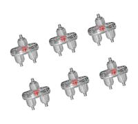 KAHDGSS Regulador de Bombas de oxígeno de precisión, Adaptador de flujos de Tanques de Peces Regulables para Sistemas de acuarios, ajustador de flujos de acuarios de precisión