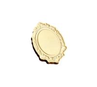 KAHDGSS Sello de Marco de Fotos Mate, Cabeza de Cera de Sellado, Laca de Pintura de Fuego, Cabeza de Cera de Sello de latón, sobre, Efecto de Estampado de invitación de Boda