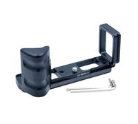 KAHDGSS Soporte En L De Metal Placa Liberación Rápida para Cámara E M10III Agarre Manual Soporte Fácil Acceso A La Batería Montaje Cámara Horizontal/Vertical