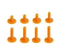 KAHDGSS Soporte estable para pelotas de golf, 8 unidades, soporte de entrenamiento para principiantes, para práctica de campos de conducción, alfombrilla de goma