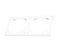 KAHDGSS Soporte para Ventilador De PC Sin Herramientas Agrega 15 Mm De Altura a Las Cajas De Estaciones De Trabajo Compactas Soporte para Ventilador De Acero Galvanizado