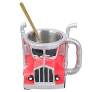 KAHDGSS Taza de café con forma de camión para hogares, cocina, artesanía, taza de agua, adorno único para amantes de escritorio y coche