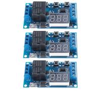 KAHDGSS Timeros Multifuncionales Tablero De Relés DC6-30V Controlador Ciclo Digital Dispositivo Automatización Industrial Módulo Relés MicroUSB Power
