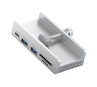 KAHDGSS Tipo Elegante Adaptador de C con 4K Brillante Hizo Salir Ranuras de Memoria del Poder 100W para Eje del Ordenador USB C