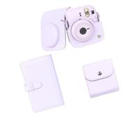 KAHDGSS Travel Protective Cover for Instantly Print Cameras Includes 108 Sheet Photo Album Shoulder Pouches for Easy Carrying Waterproof Camera Pouch