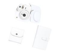 KAHDGSS Travel Protective Cover for Instantly Print Cameras Includes 108 Sheet Photo Album Shoulder Pouches for Easy Carrying Waterproof Camera Pouch