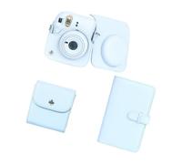 KAHDGSS Travel Protective Cover for Instantly Print Cameras Includes 108 Sheet Photo Album Shoulder Pouches for Easy Carrying Waterproof Camera Pouch