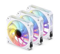 KAHDGSS Ventilador ARGB de 120 mm para carcasa de computadora, sincronización, radiador, carcasa colorida, 5 V, 3 pines