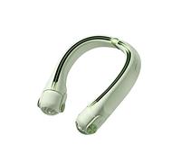 KAHDGSS Ventilador de cuello portátil sin aspas, recargable por USB, sin hojas, ventilador colgante enfriador de aire, banda para el cuello portátil, recargable, aire frío, chip semiconductor de mano
