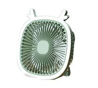 KAHDGSS Ventilador De Escritorio USB Pequeño con Luz LED 3 Velocidades Tranquilas Recargables Potentes para Dormitorio En Casa Aire Libre Ventilador De Recargable