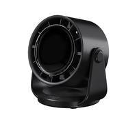 KAHDGSS Ventilador silencioso y potente con pantalla digital de 4000 mAh, textura de batería, adecuado para dormitorio, oficina y escuela, ventilador moderno