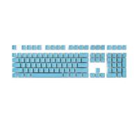 Kahdsvby 1 juego de para teclado Pudding, diseño individual, de plástico de gelatina color crema (azul )