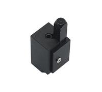 Kahdsvby 1 pieza de carpintería en ángulo recto cincel angular cincel cuadrado bisagra incrustada ranura de cerradura de puerta herramientas de carpintería negro