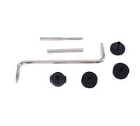 Kahdsvby 1 pieza Z-Bracket Snare Drum Grillete Chaquetas Jazz Drum Grillete Accesorios