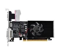 Kahdsvby 1 unidad GT730 4G Juego Tarjeta Gráfica Ventilador Enfriamiento Computadora Oficina Tarjeta Gráfica HD Pantalla Interfaz Tarjeta Gráfica Negro