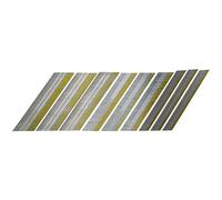 Kahdsvby 15 Gauge da Angled Nails Accessories Galvanized Size Assorted (2-1/2 pulgadas, 1-1/4 pulgadas, 300 por tamaños)