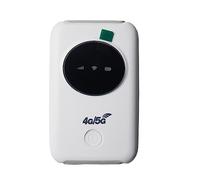 Kahdsvby 4G WiFi Módem Coche Móvil WiFi Hotspot inalámbrico MiFi 150Mbps 3200 MAh con ranura para tarjeta SIM