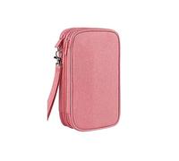 Kahdsvby multifuncional doble capa bolsa digital USB línea de datos cargador organizador para viaje organizador electrónico gris, rosa