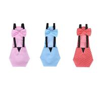 Kahdsvby Pañales de pollo Bantam - 3 piezas reutilizables con pajaritas, pañales de ave, lavables, impermeables, para mascotas, patos, suaves, sedosos, duraderos, fáciles de usar, M