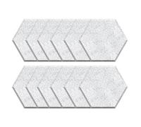 Kahdsvby Paquete de 12 paneles acústicos autoadhesivos de espuma acústica hexagonales para estudio de grabación en casa
