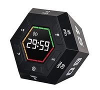 Kahdsvby Pomodoro - Temporizador de productividad (1 unidad, herramienta de gestión del tiempo, 3, 5, 15, 30, 45, 60 minutos, temporizador inteligente preestablecido