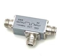 Kahdsvby Puente SWR de 1 MHz-1000 MHz, puente de reflexión RF, puente direccional de estacionaria, adecuado para mediciones de red RF de antena (A)