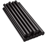 KAHEIGN 15 Piezas Barras de Pegamento Caliente, 270 x 11mm Barras de Pegamento de Fusión en Caliente Negro para La Reparación de Abolladuras de Carrocería de Automóviles Manualidades