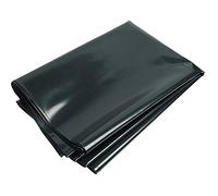 KAHEIGN 2m x 3m Láminas De Polietileno Negro, 2 Mil De Espesor Cubierta Polytunnel Para Cultivo De Jardín Membrana Hortícola De Polietileno Para Aislamiento De Jardinería (125Mu /500G)