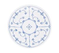 Kahla Azul Saks Indio Azul Patrón De Flores De Paja Plato De Comida 26 Cm