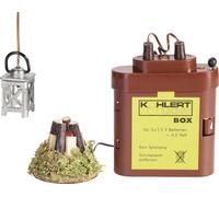 Kahlert Licht Caso Puppenmöbel- batería krippenzubehör y 1 LED Linterna con fogata