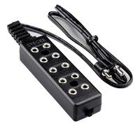 Kahlert Licht Distributeur pour 5 connecteurs Avec interrupteur 3,5 V 69464