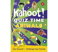 Kahoot! Quiz Time Animals: 250 Trivia Questions (with QR Codes Inside for 150 Interactive Bonus Questions) - Educational Kids Quiz Book