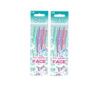 KAI - Can Bubble Face Razor L Type - 3pc (2ea) Set