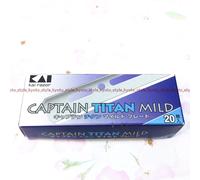 KAI CAPITÁN TITÁN BLADE SUAVE 20 Cuchillas JAPÓN