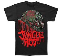KAI KOU SONG ZI Jungle Rot Men's Full Metal Rot T-Shirt Black XXL