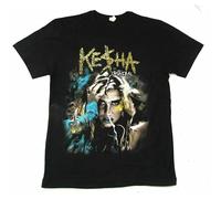 KAI KOU SONG ZI Kesha KE Ha Cannibal Get Sleazy 2011 Tour Mens T-Shirt Black 3XL