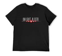 KAI KOU SONG ZI Knight Rider Movie TV Show Logo Mens T-Shirt Black XXL