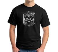 KAI KOU SONG ZI T-Shirt Thelema Pentagram Magic Magick Aleister Crowley Black 3XL