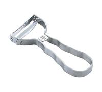 KAI pelador universal - pelador en T de acero inoxidable con hoja de 5 cm / mango de 9 cm - pelador para verduras frutas pelador de patatas pelador de espárragos