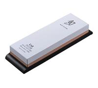 KAI Piedra de afilar combinada Shun, grano: 300/1000 - Afilador de cuchillos japonés para afilado grueso y fino - Piedra de afilar para cuchillos Dimensiones: 18,4 x 6,2 x 2,8 cm