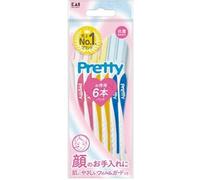 KAI - Pretty Face L Razor 6 pcs